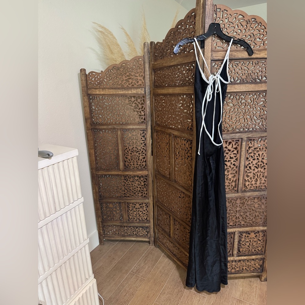 Bec + Bridge Cedar City Maxi Dress in Black & Ivory - Picture 4 of 5